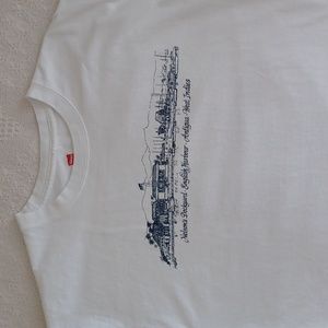 Nelson Dockyard Antigua t-shirt. UNISEX